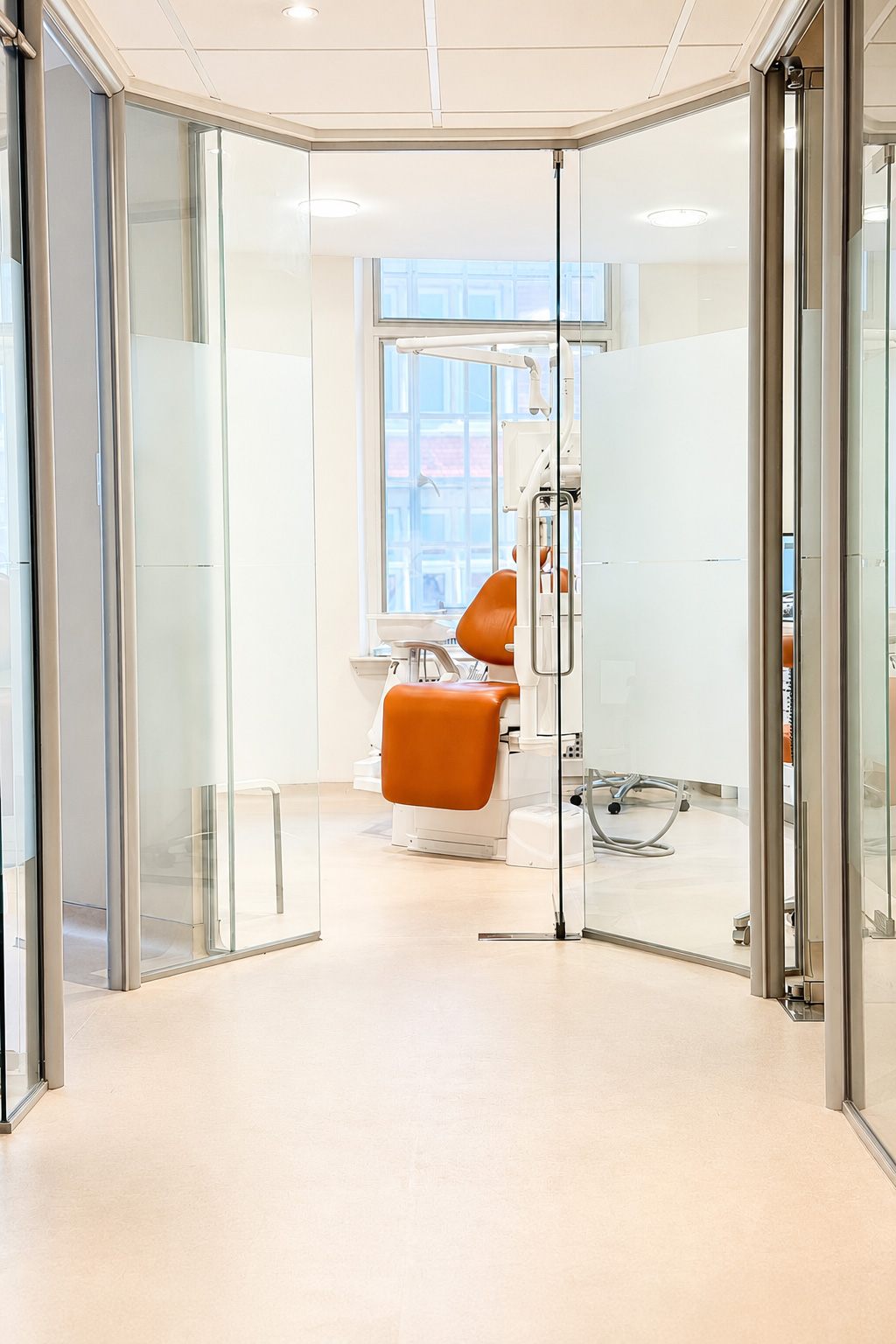 Interior of Dental Solutions dental practice in Croydon
